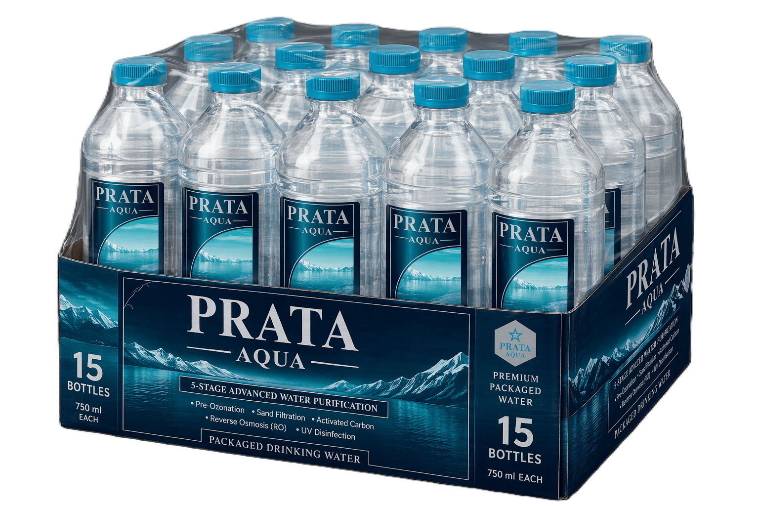 PRATA AQUA 750ml Premium Box